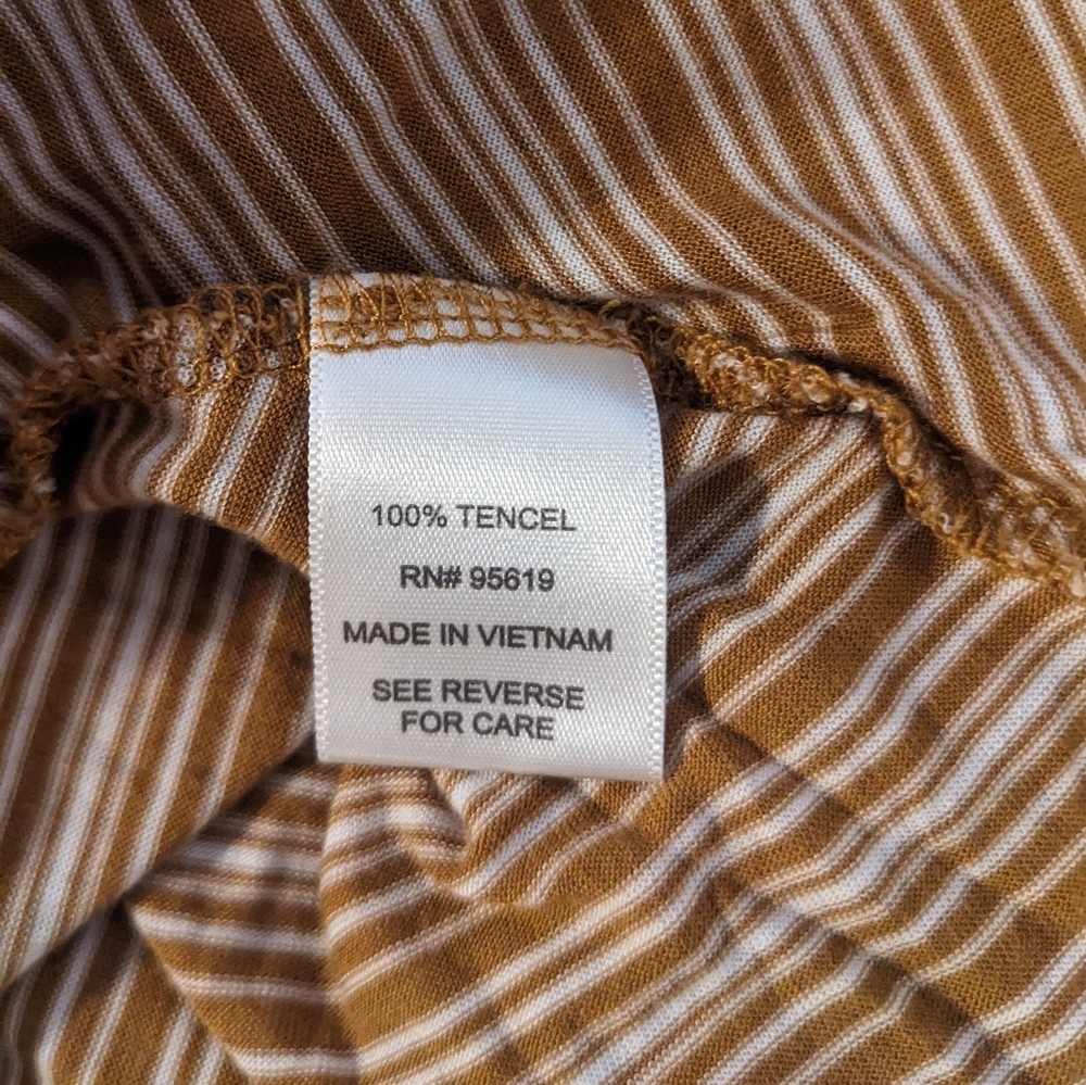 5/$25 John Paul Richard Stripped Shirt - Picture 4 of 4